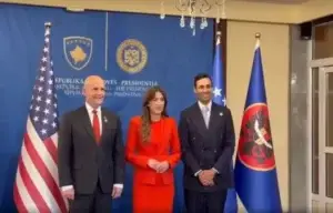 Haxhiu priti në takim kongresistët amerikanë