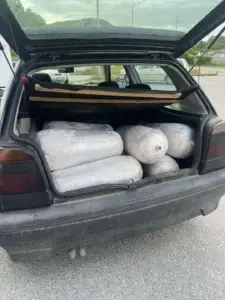 Kapen 200 kilogramë mish doneri që transportohej pa kushte higjienike