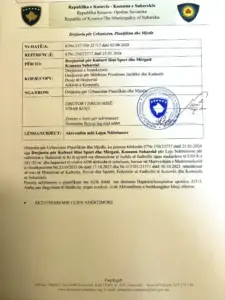 Komuna e Suharekës jep lejen ndërtimore për stadiumin e ri modern sipas standardeve të UEFA-s