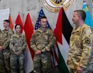 Bordi i Paqës njofton arritjen e ushtarëve nga Kosova në Gaza