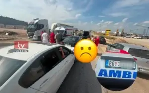 Bashkatdhetarja pësoi aksident në Kosovë, për ndihmë i erdhi autoambulanca me targa të Beogradit