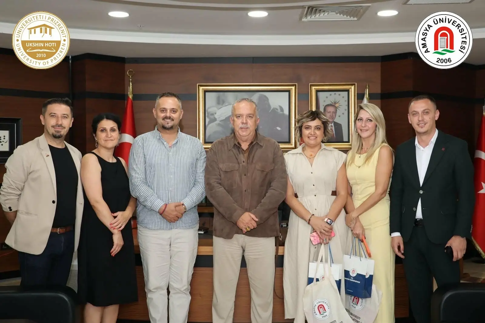 Stafi akademik i Universitetit “Ukshin Hoti” zhvillon vizitë mobiliteti në Turqi