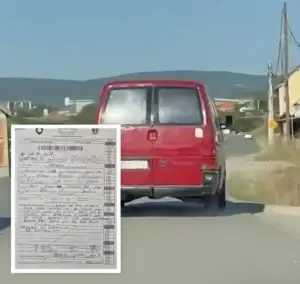 Në Bërnjak të Rahovecit, Policia gjobit ngasësin pas pamjeve të rrezikshme në trafik