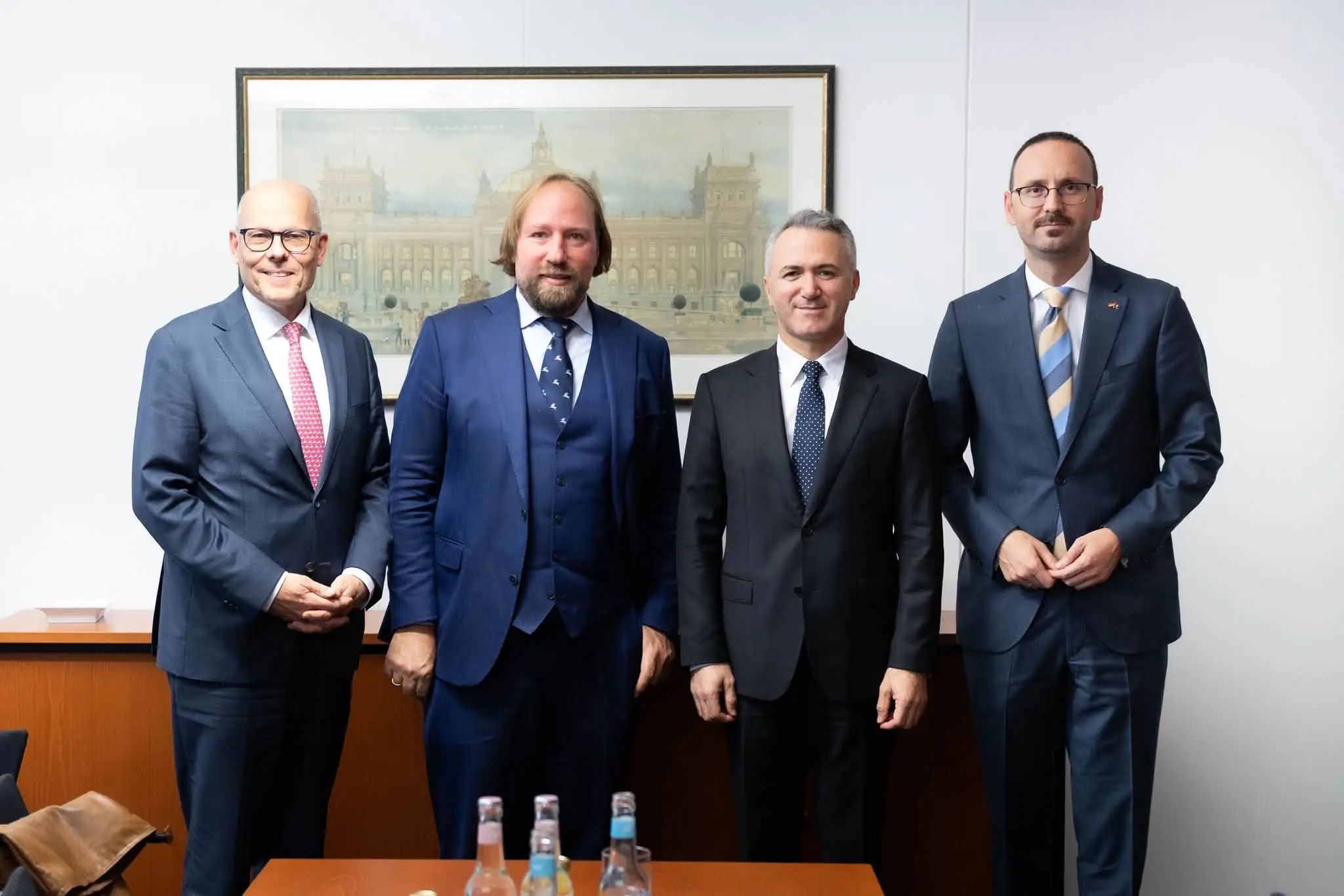 Kryenegociatori Zulfaj zhvilloi takim me anëtarët e Komisionit Parlamentar për Çështjet e Bashkimit Evropian në Bundestagun Gjerman