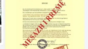 “Top secret-kopje e vërtetuar” – Policia fton qytetarët për kujdes ndaj mesazheve mashtruese