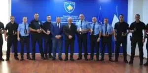 Tre vjet nga rënia e Afrim Bunjakut, 11 policë nderohen me Medalje për Shpëtim Jete