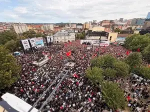 Marshi në Prishtinë përfundon i qetë