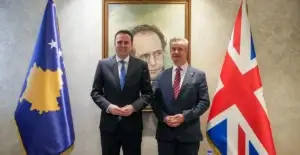 Abdixhiku pret ambasadorin britanik, diskutojnë për zhvillimet politike dhe konstituimin e institucioneve