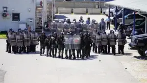 EULEX dhe Policia e Kosovës zhvillojnë stërvitje të përbashkët për kontrollin e turmave