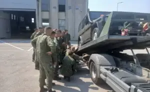 Pjesëtarët e FSK-së zhvillojnë aftësitë në transportin ushtarak