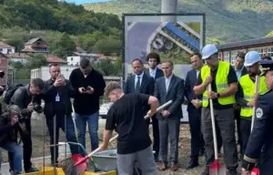 Vendoset në Banjskë gurthemeli i obeliskut për heroin Afrim Bunjaku