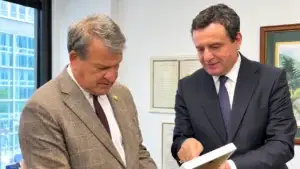 Kurti takon kongresistin Latimer, kërkon hapjen e arkivave nga Serbia dhe që Bondsteeli të bëhet bazë e përhershme