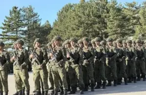 Betohen 515 ushtarë të rinj të Kosovës