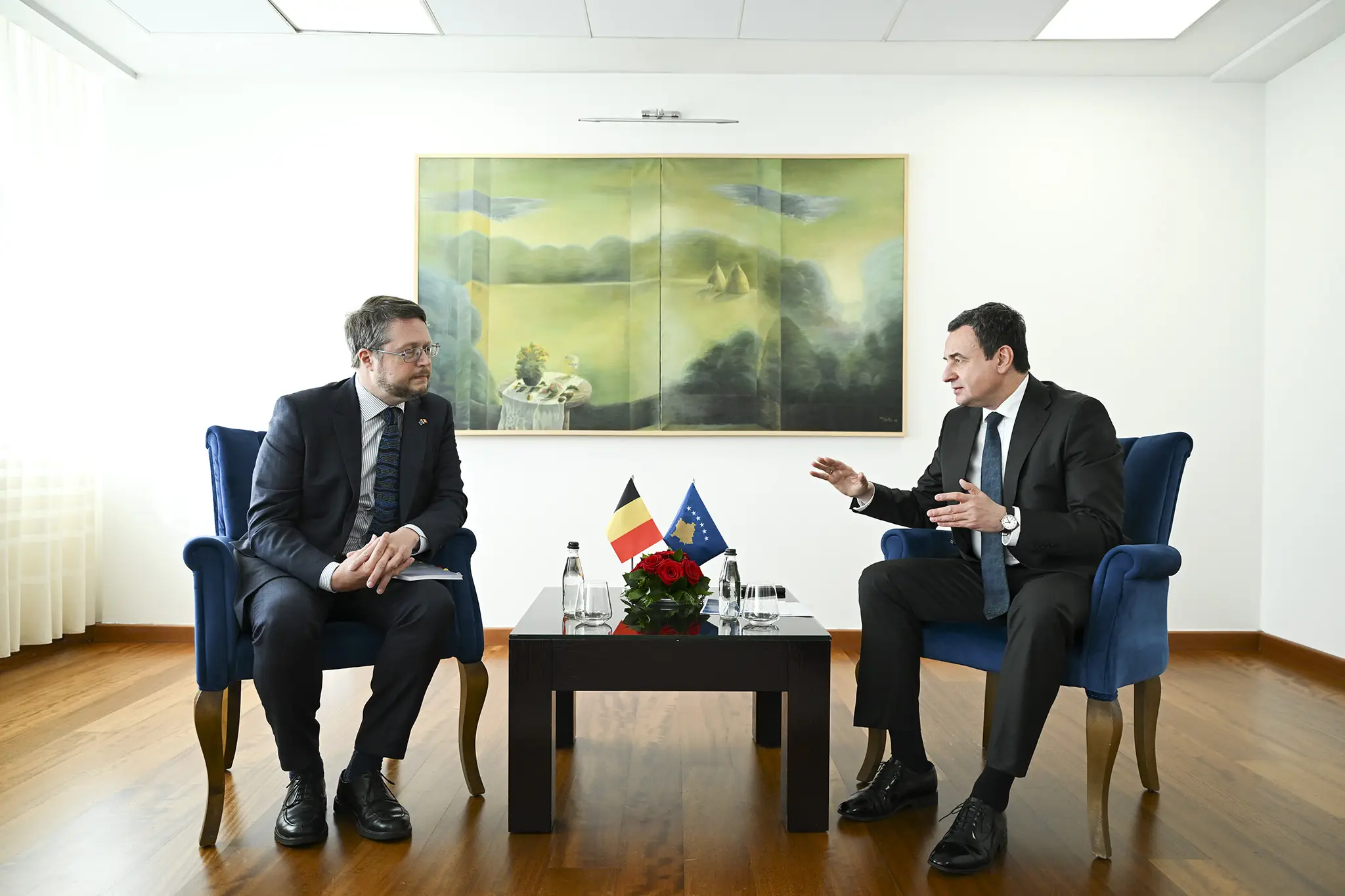 Kurti priti në takim ambasadorin e ri të Belgjikës, biseduan për zgjerimin e partneritetit