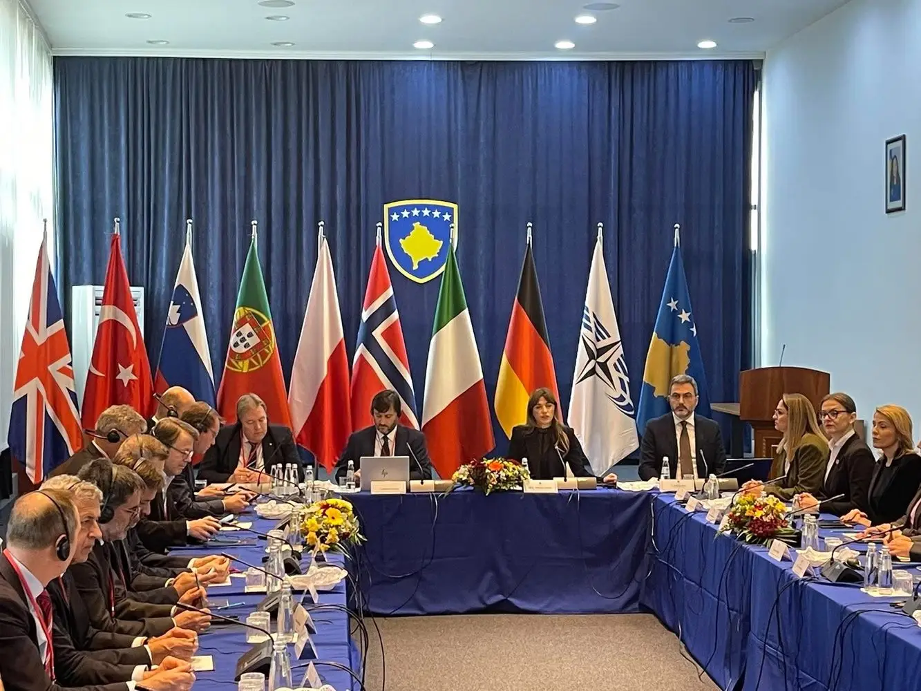 Haxhiu pret në takim Delegacionin e Asamblesë Parlamentare të NATO-s
