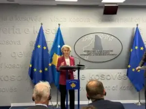 Von der Leyen: Asgjë nuk mund ta rishkruajë historinë e Kosovës, aktgjykimi në Hagë ka të bëjë me përgjegjësinë individuale